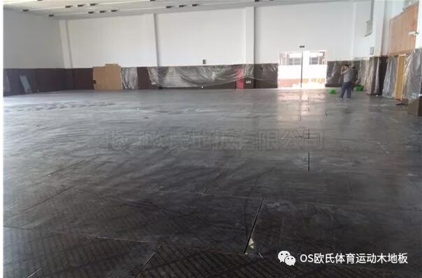 浙江湖州市吳興區(qū)吳興實驗中學(xué)籃球木地板鋪設(shè)工程